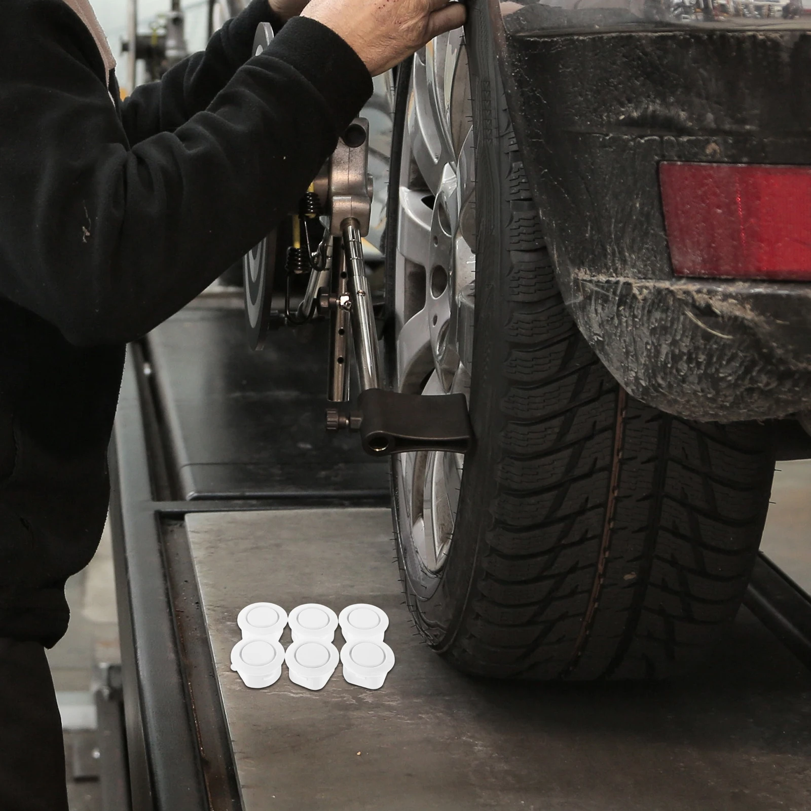 

20pcs Bumper Hole Cover Rubber Caps For Car Rear Bumper Protection Auto Vehicle Accessories Durable Easy Install Adjustable Fit