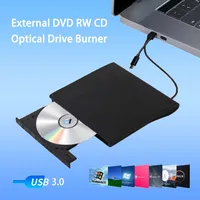 Grabador de DVD USB 3,0, DVD-R externo, lector de unidad óptica de DVD-RW, grabador portátil para PC, portátil, Windows 10/8/7