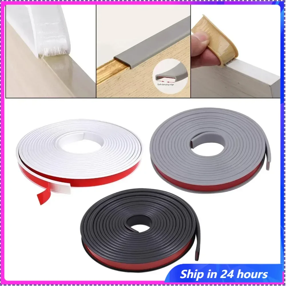 

U Shape Edge Banding 18mm Self Adhesive Veneer Edging Furniture Edge Protector for Tables Hardboard DIY Boards Cabinet Repair