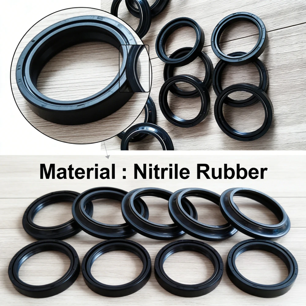 

2/4/8/16pc Motorcycle Front Shock Fork Damper Oil Seal Dust Cover Kit For Gilera RCR50 SMT50 RCR SMT 50 2006 2007 2008 2009 2010