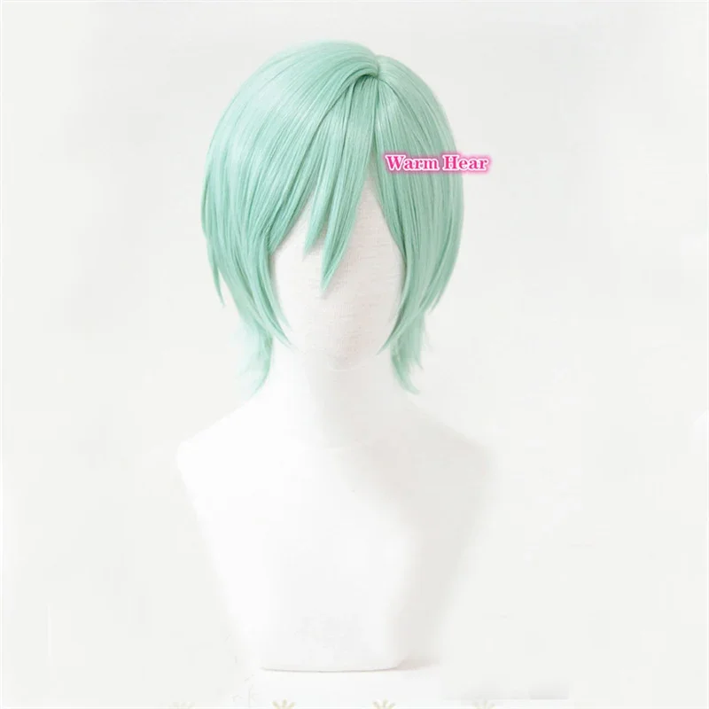 Kazehaya Tatsumi Wig Cosplay Costume Anime Eve Short Green Heat Resistance Role Play Party Hair Wigs a wig cap