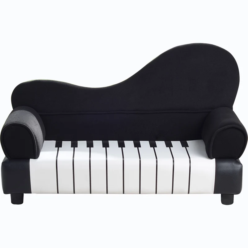 Modern combination sofa creative cartoon piano design mini cute baby toddler value wood