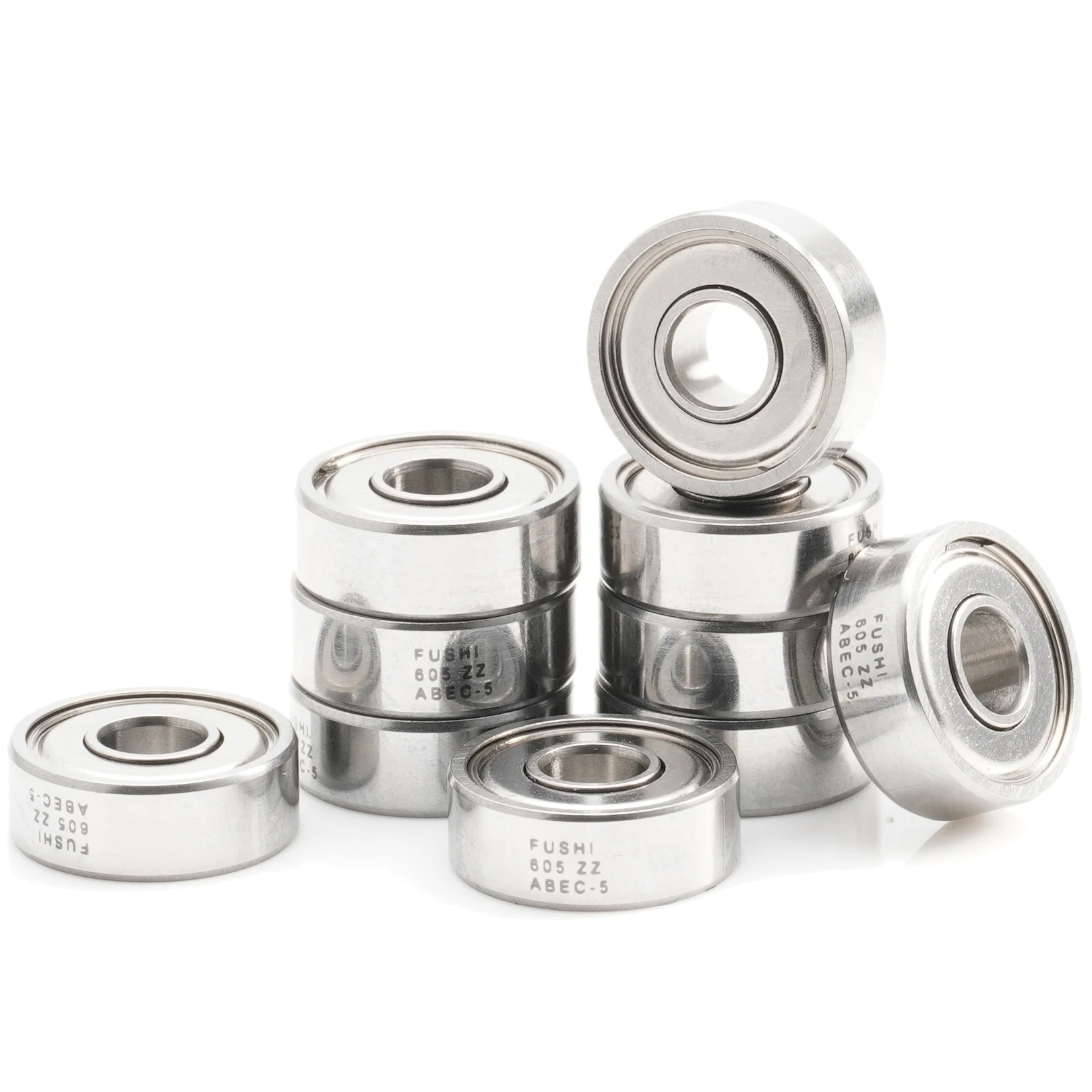 605ZZ Bearing ABEC-5 ( 10 PCS ) 5*14*5 mm Miniature 605Z Ball Bearings 605 ZZ EMQ Z3V3