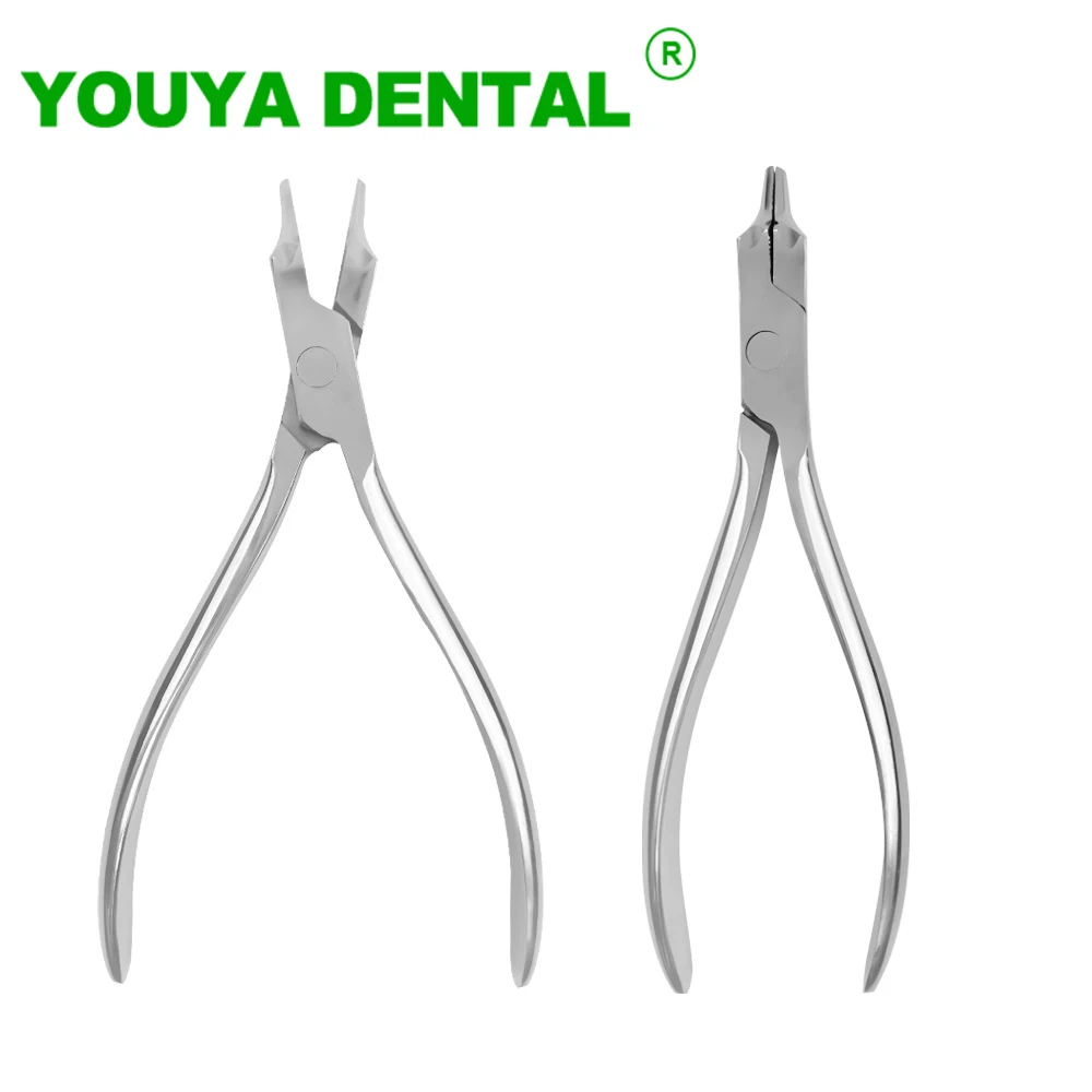 Dental Three Jaws Pliers Bending Steel Niti Wire Arch Cutting Forceps Orthodontic Pliers Dentistry Lab Instruments Dentist Tools