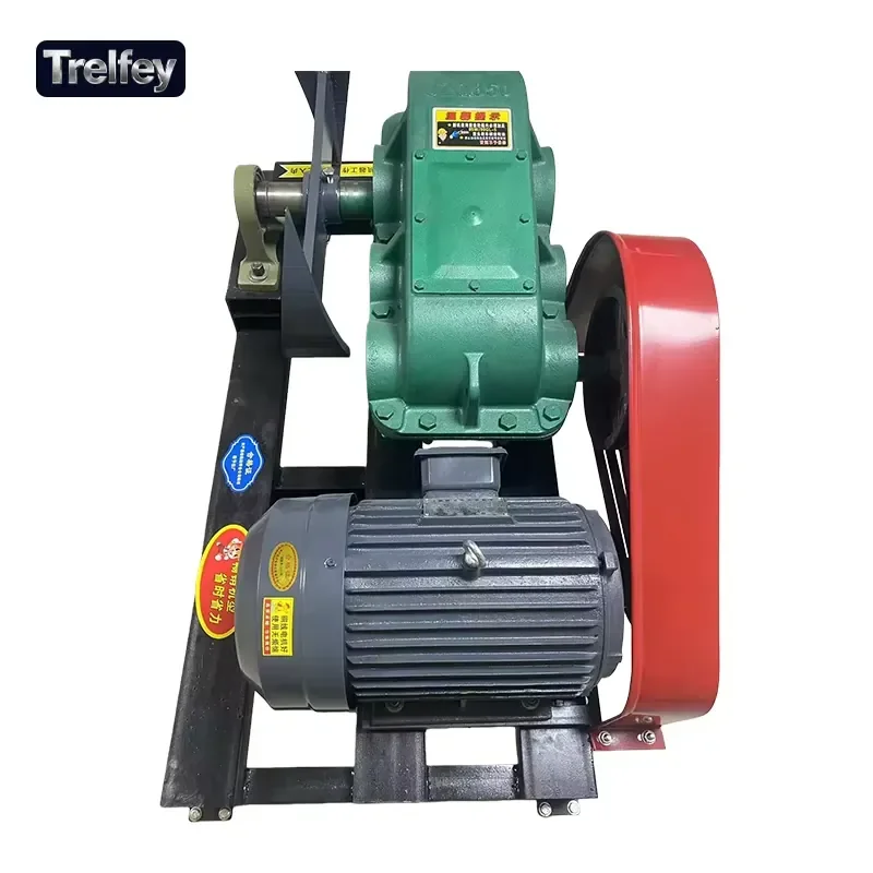 Heavy Electric Log Splitter Multi-Wood Compatible Reinforced Base Wear Resistant Gear High Power for Agricultural