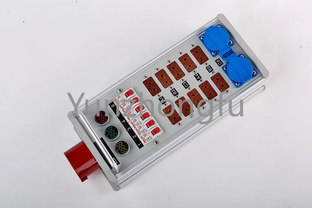 40A10A bakelite inserted with voltmeter 10-way controller junction box stage lighting power box distribution box