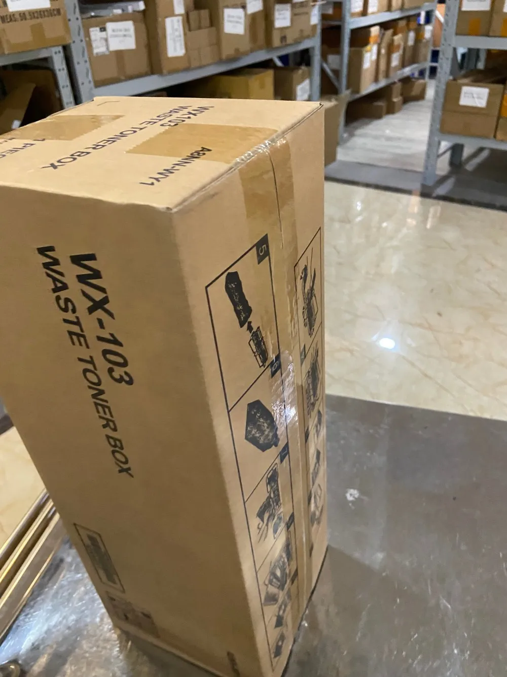 

A4NNWY1 WX-103 Waste Toner Container for Konica Minolta C224 C284 C308 C364 C368 C454 C554 C458 C558 C658 C220 C221 C258 C280