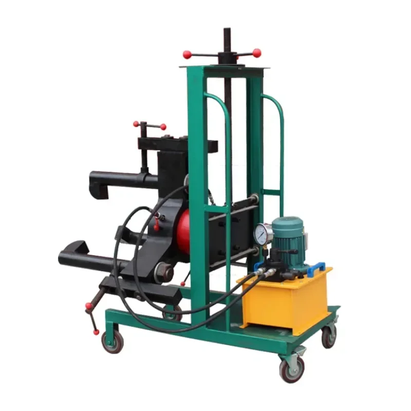 Electro-hydraulic puller cart-mounted trolley type automatic middle and long drop two jaws