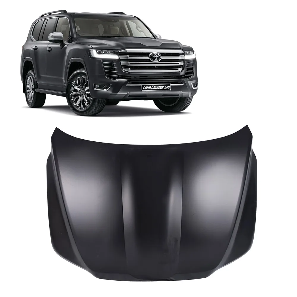 

Car Accessories Aluminum Engine Bonnet Hood Cover for Land Cruiser 2021-