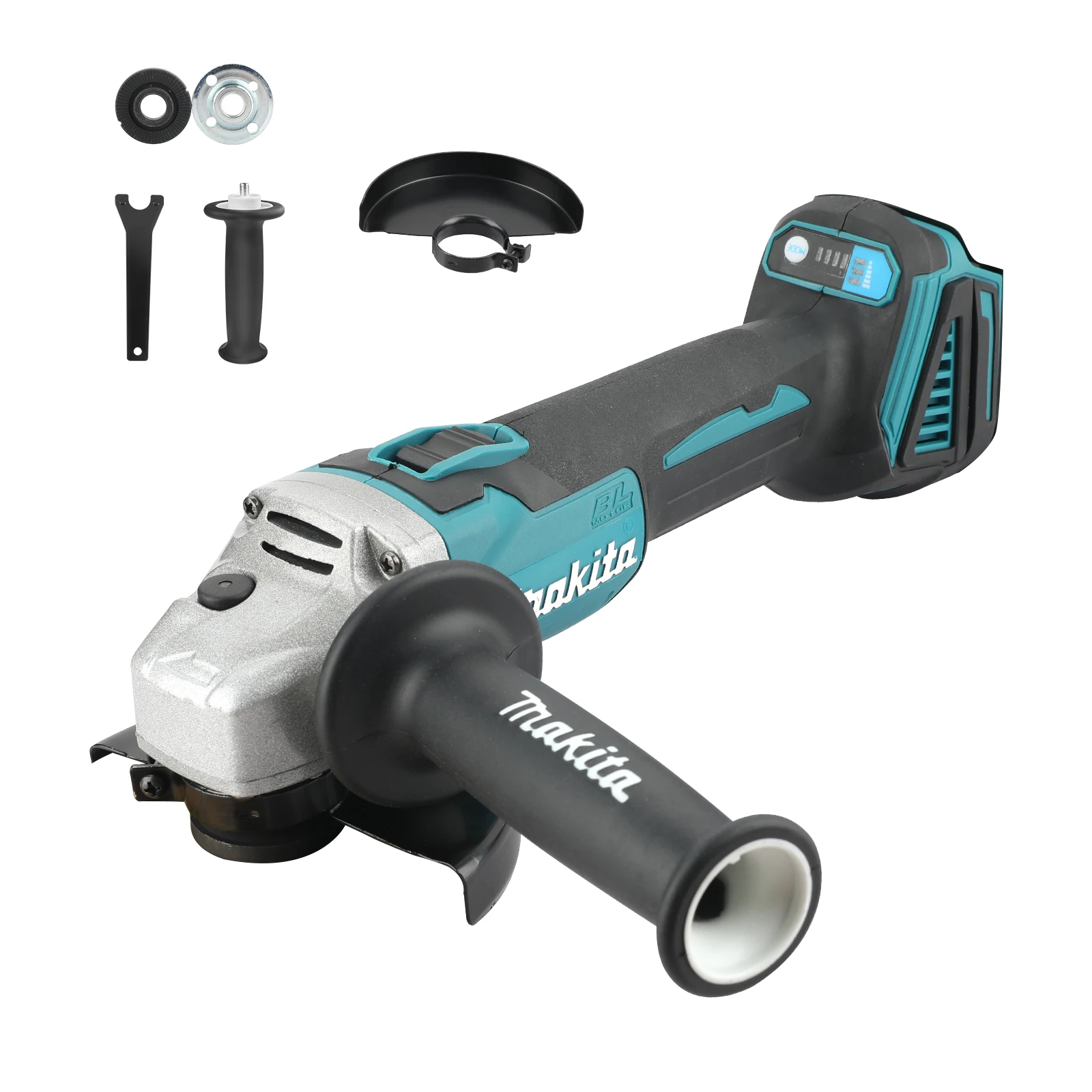 Makita18vpower tools DGA404 Cordless Grinder 125mm 18V Power Tools Electric Grinder Angle Grinder Brushless Sander Trimmer