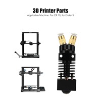3D Printer Parts 2 in 1 out Hotend Kit Original CR10/Ender 3 Extrusion Dual Color Printing For Ender 3 CR10/S Bowden Extruder