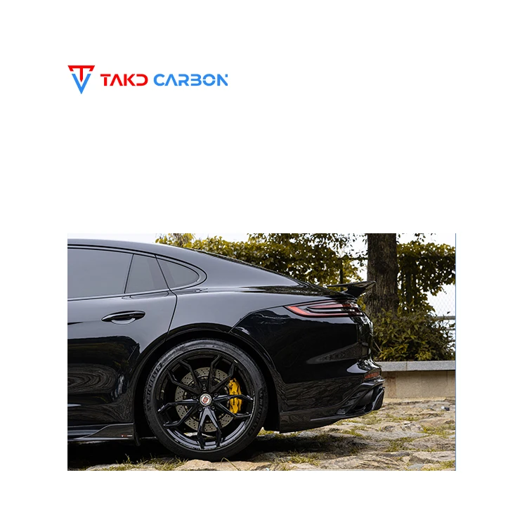 

TAKD Carbon Rear Spoiler Wing Universal Trunk Spoiler for Cars Dry Carbon Fiber Material for Porsches Panamera 971