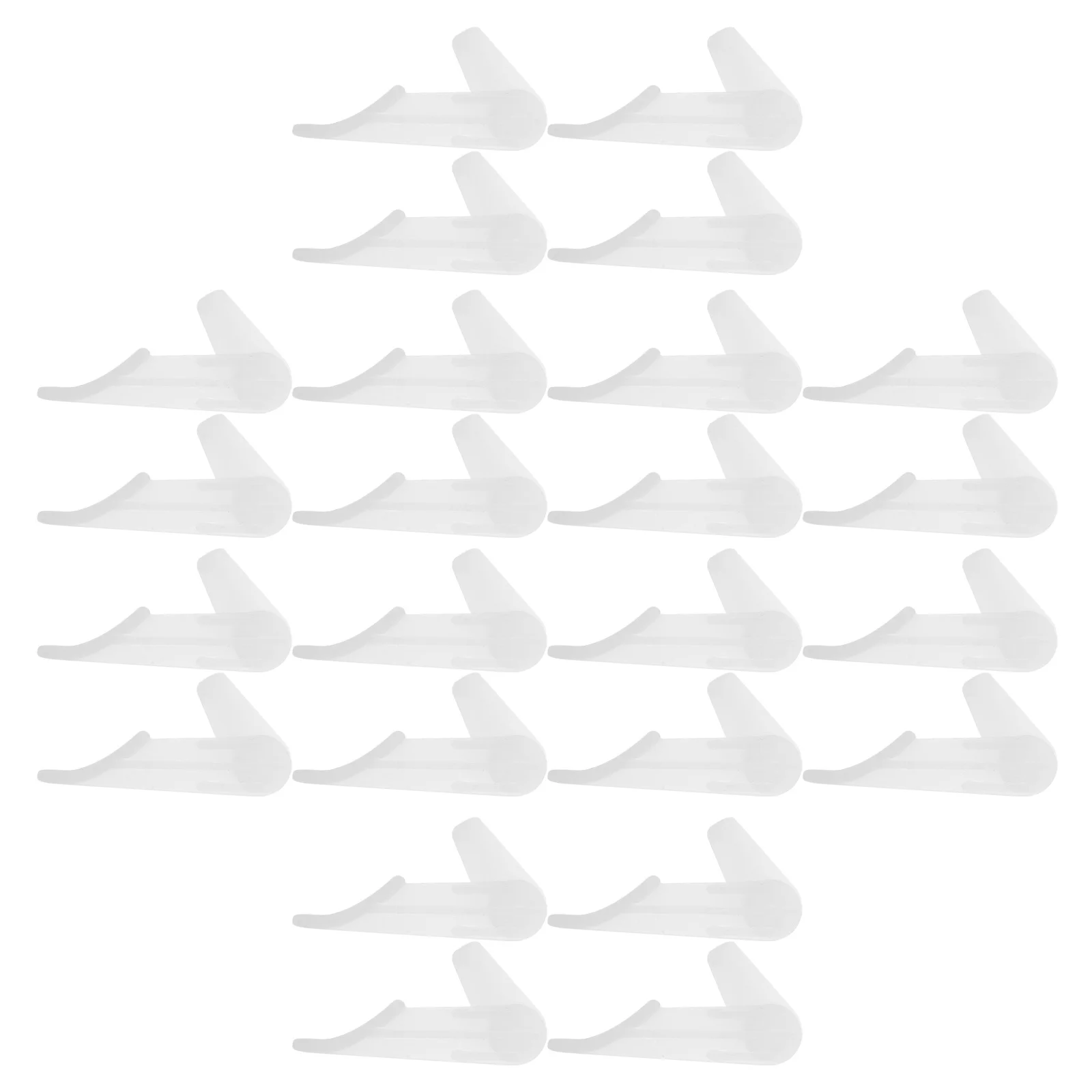 

120Pcs Ceiling Lamp Clips Plastic Fixing Buckle Stable Fastening Ceiling Light Accessories Lampshade Holder for Home Commercial