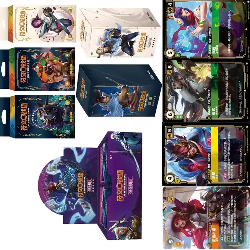 

Genuine SHININGSOUL Card Hero of Origins Supplement Pack LOL League of Legends Trading Battle Collectible Cards Game Toys Gifts