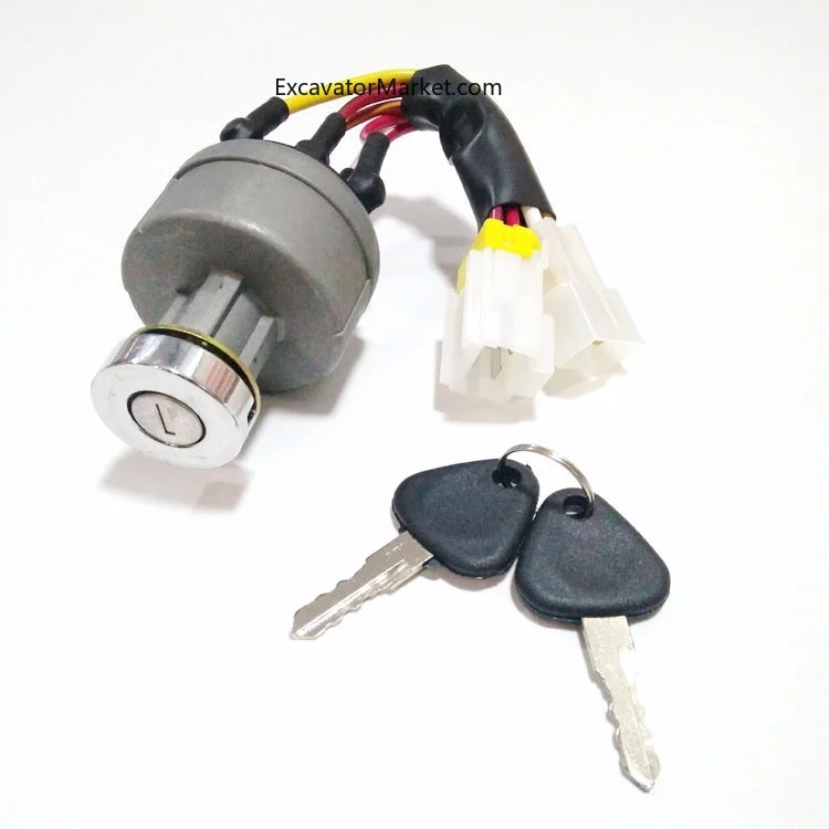 For VOLVO EC Ignition Switch Start switch Electric door lock key excavator accessories For excavator