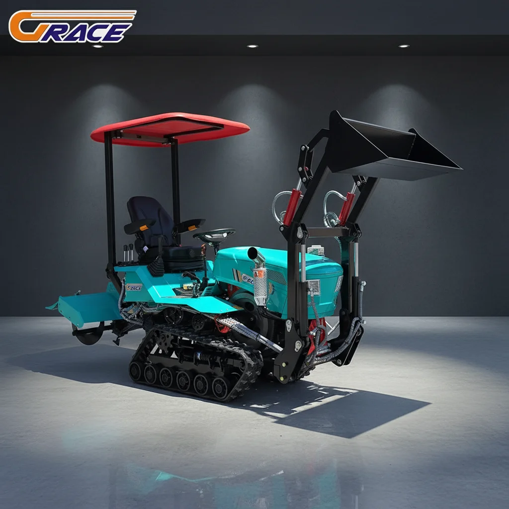 

Customize Diesel Engine Crawler Track Tractor With Low Fuel Consumption