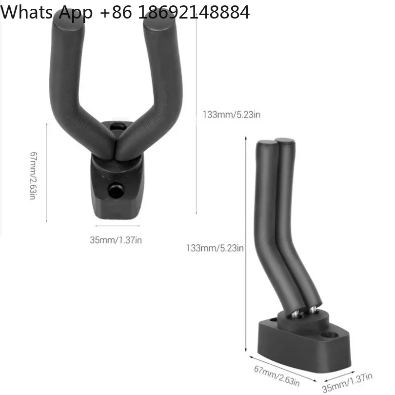 2Pc guitar wall hooks, instrument display stands, ukulele violin mounting brackets, guitar accessories