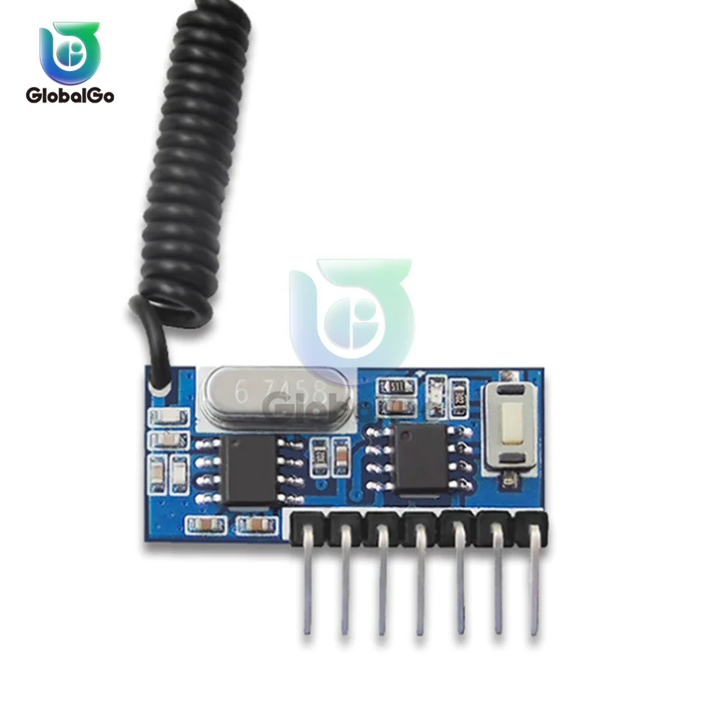 433Mhz 315Mhz Superheterodyne Rf Ontvanger En Zender Module Draadloze Breed Voltage Decodering Ontvanger 4 Kanaals Output Module