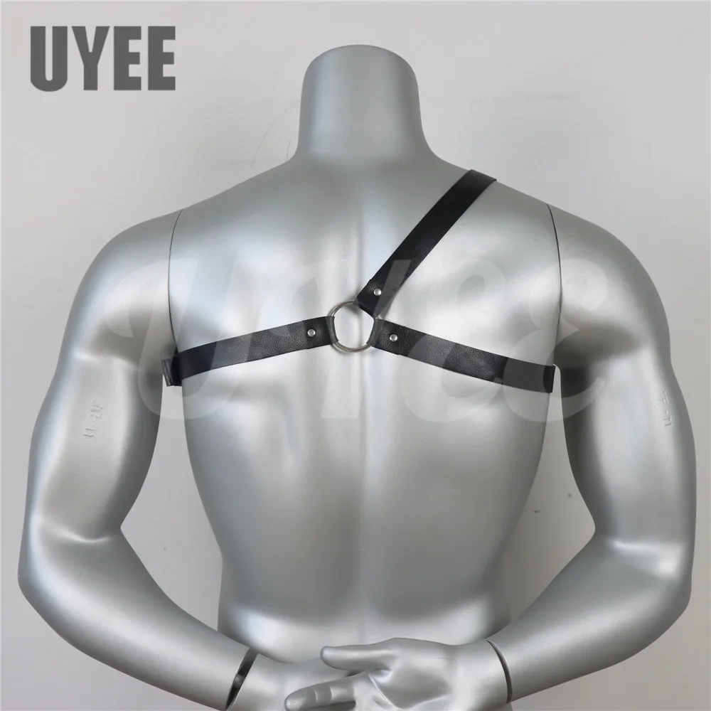 UYEE-Correias de peito para homens e mulheres, arneses sensuais, cinto ajustável, roupas góticas, techwear, bondage do corpo, acessórios Y2K