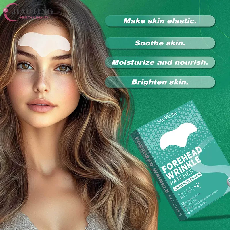 12 ชิ้นกําจัดริ้วรอยสติกเกอร์เทปกระชับผิวหน้าหัวเส้น Remover Anti Aging หน้าผาก Patch ต่อต้านริ้วรอย Remover แถบเทป