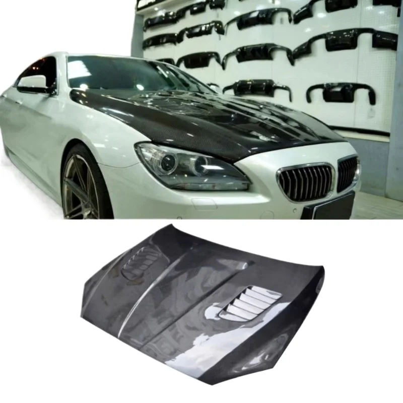 

V Type Carbon Bonnet Engine Cover Hood for M6 F06 F12 F13 2014-2017