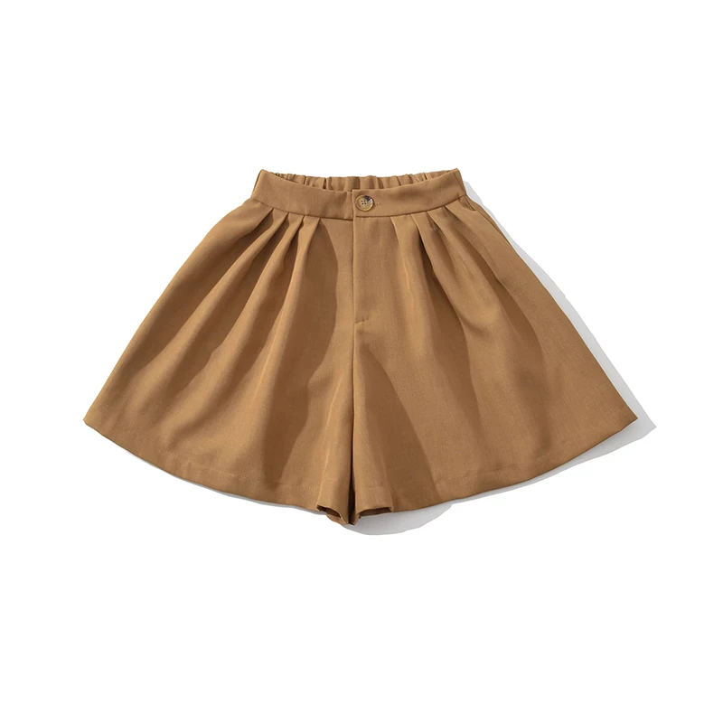 YENKYE 2025, lässige, lockere Sommer-Shorts mit hoher Taille und weitem Bein für Damen