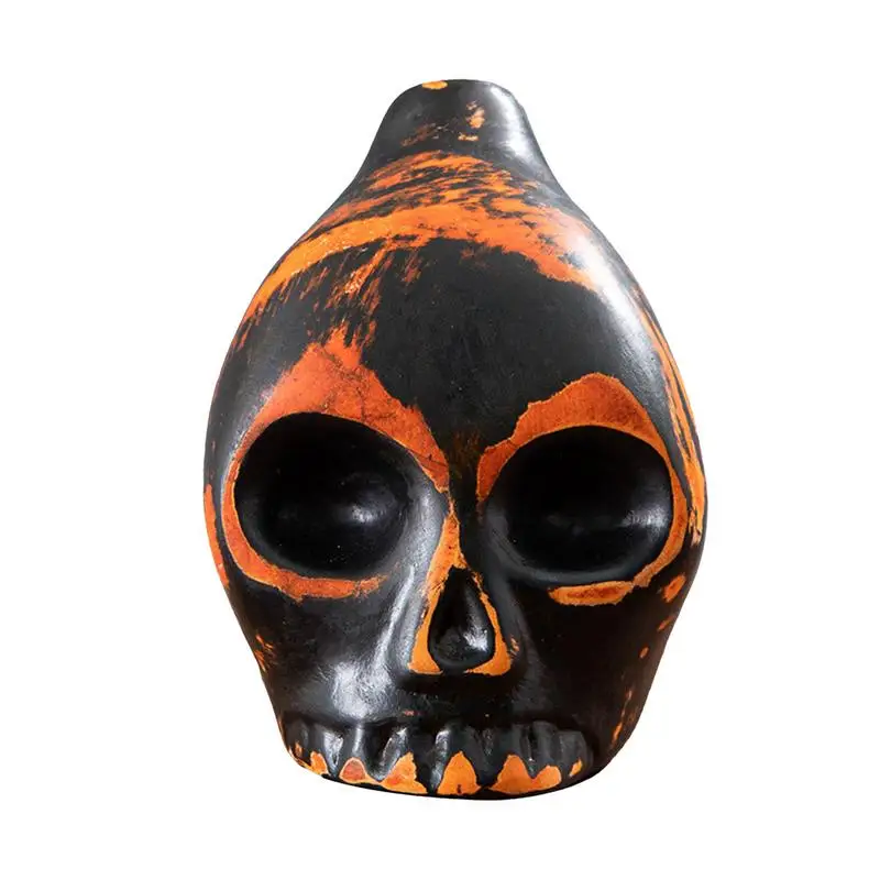 

Aztec Death Whistle Loudest Halloween Screaming Aztec Loudest Whistle Prank Props Collectible Aztec Skull Art Decor Human