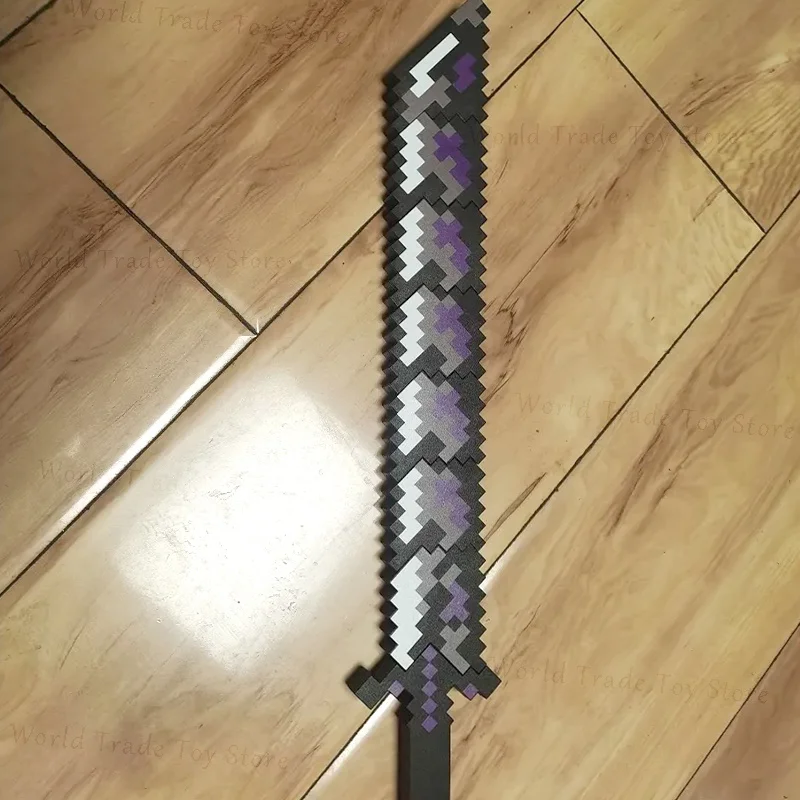 لعبة قابلة للتمديد على شكل ثعبان شفرة سيف مسحور الماس ونيثيرايت المحارب نمط ممتلئ للجمع ألعاب مطبوعة ثلاثية الأبعاد كبيرة الحجم #2