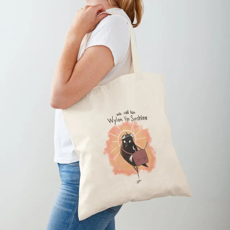 

Wylan Van Sunshine Tote Bag reusable shopping bags tote bags men reusable grocery bags woman shopping bag