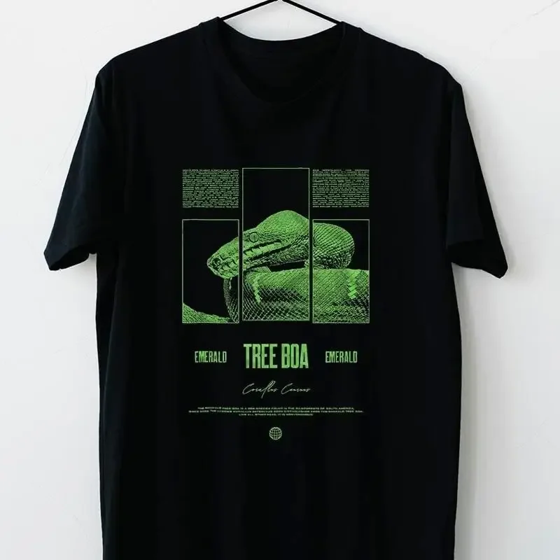 Emerald Tree Boa Snake Owner Streetwear Reptile Keeper T Shirt