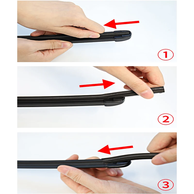 Wiper Refill Rubber Strip For Honda Stepwgn RP4 Freed 2018 2019 2020 2021 2022 2023 Wiper Blade Replacement