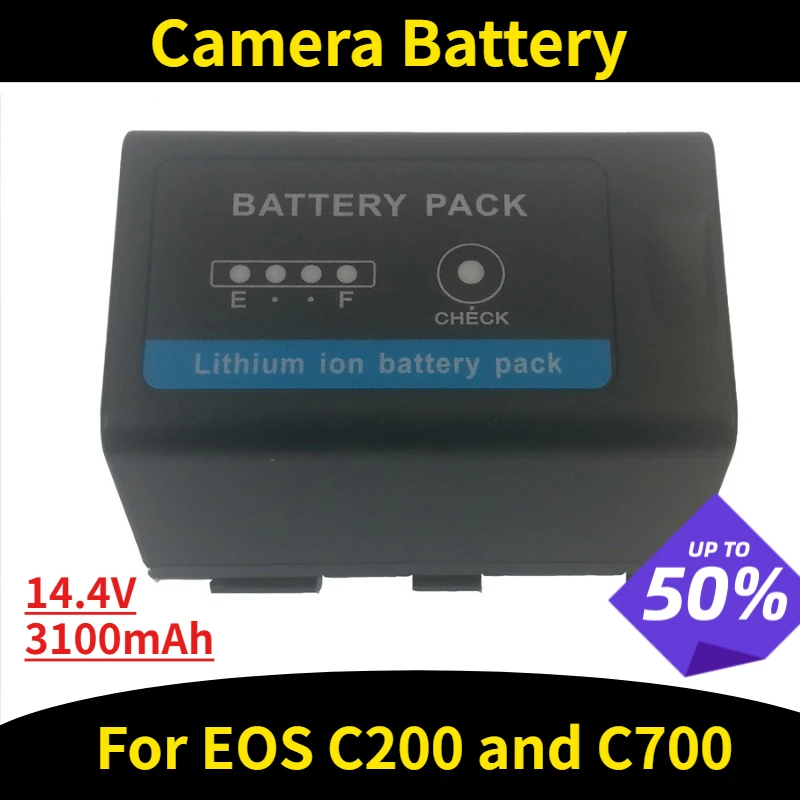 

14.4V 3100mAh Camera Batteries BP-A30 for EOS C200 and C700