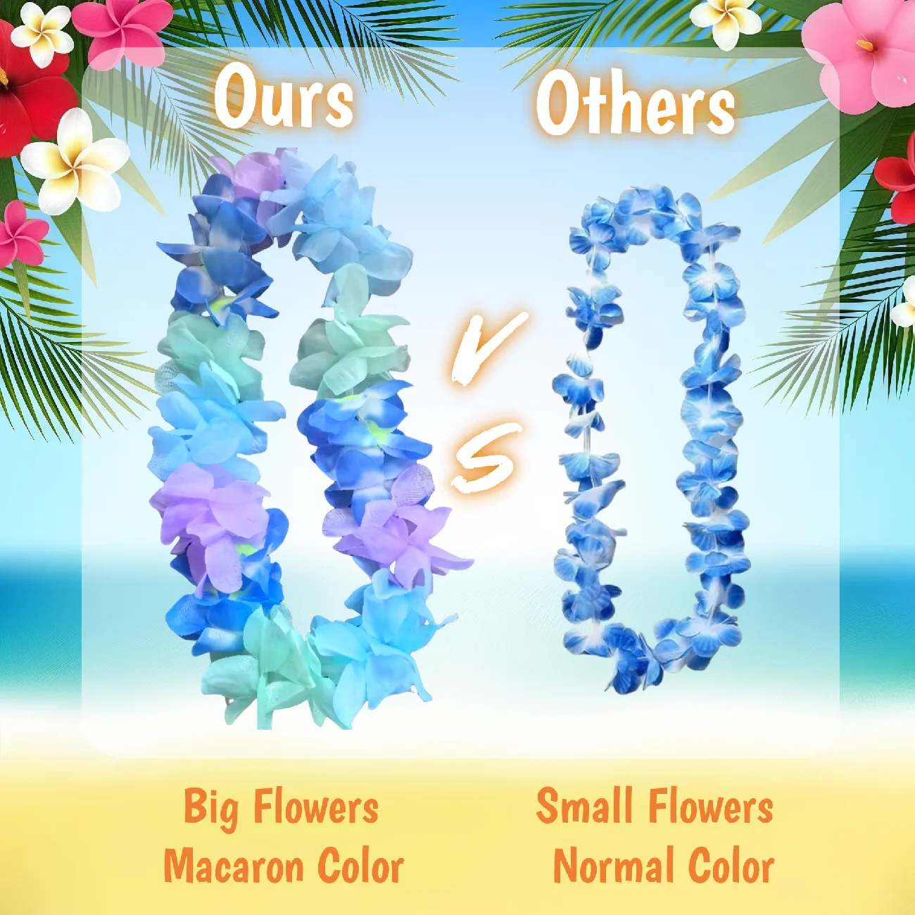 12-48PCS Upgrade LED Hawaiian  - огляд і ціна Event Supplies