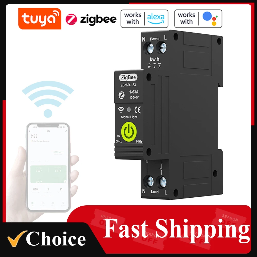 Controlador Inteligente Tuya Zigbee 1P SDJ 63: Evaluación Detallada para Instalaciones Solares y Automatización Doméstica