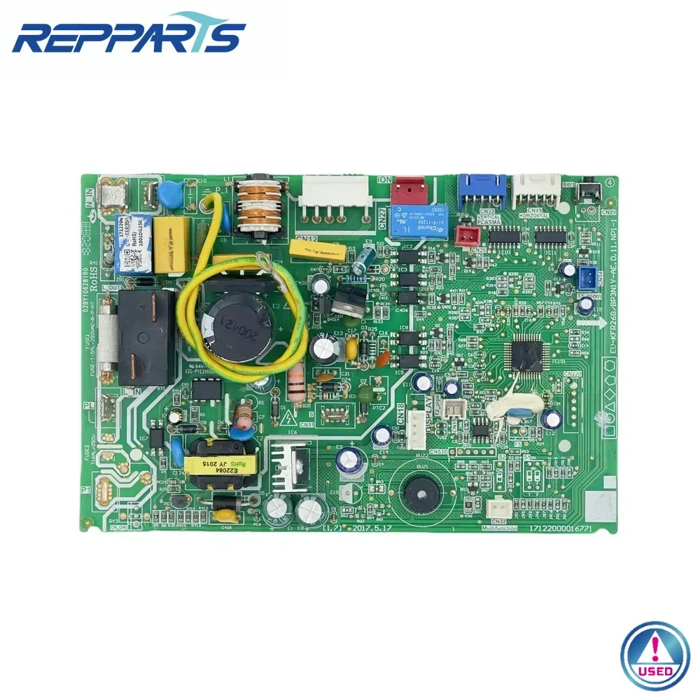 EU-KFR26G/BP3N1Y-AE.D.11.NP1-1 PCB 17122000016771 Indoor Unit Control Board For Midea Air Conditioner Conditioning Parts