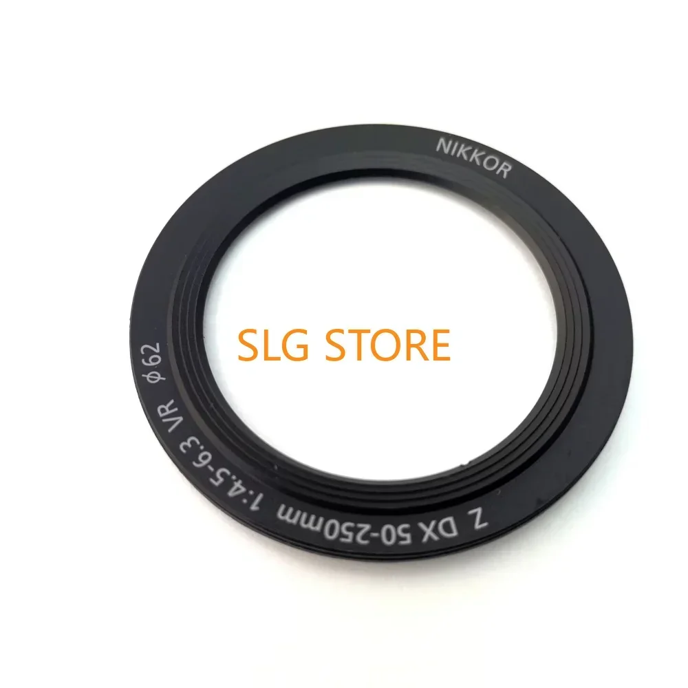 ニコン Z DX Nikkor 55-250mm 55-250mm f/4.5-6.3 VR レンズ用 新品 フロントプレッシャーリング デコレーションリング カバー カメラパーツ