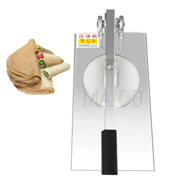 Pizza Shaping Machine Bread Pizza Base Make Machine Pizza Dough Press Machine