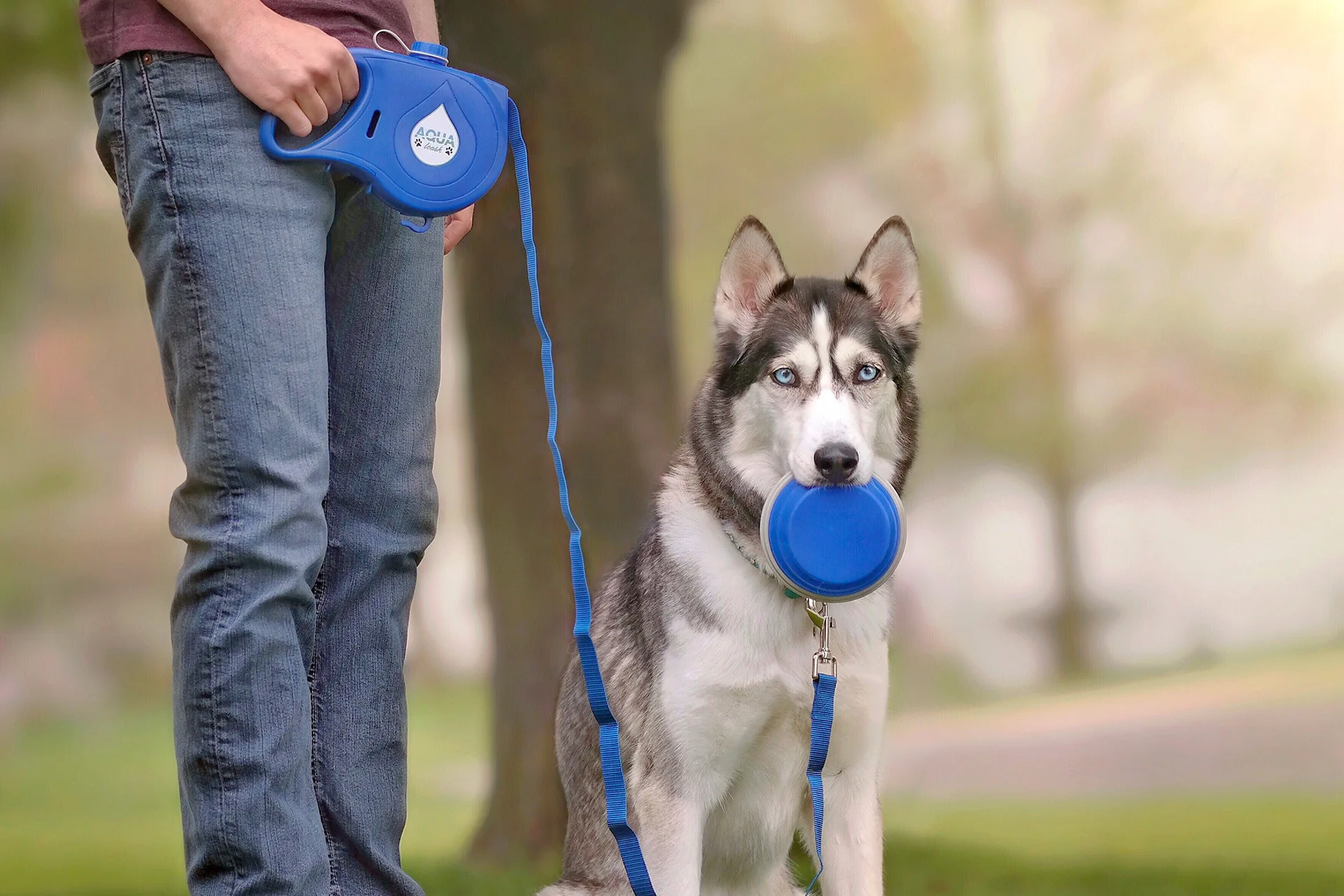 Multifunction Pet Dog Leash with Builtin Water Bottle Bowl Waste Bag Dispenser for Outdoor Walking Traction Rope Pet Accessories