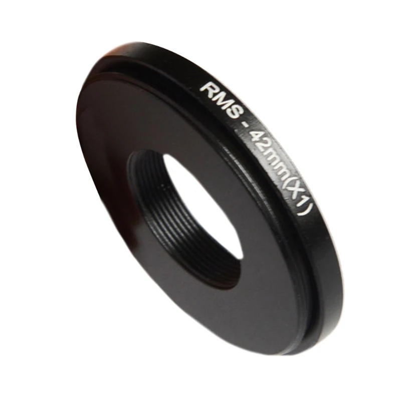 RMS Lens Adapter Suit for RMS Microscopy Society Lens to M42 Mount Inside Thread RMS Microscope Objective Lens Adapter