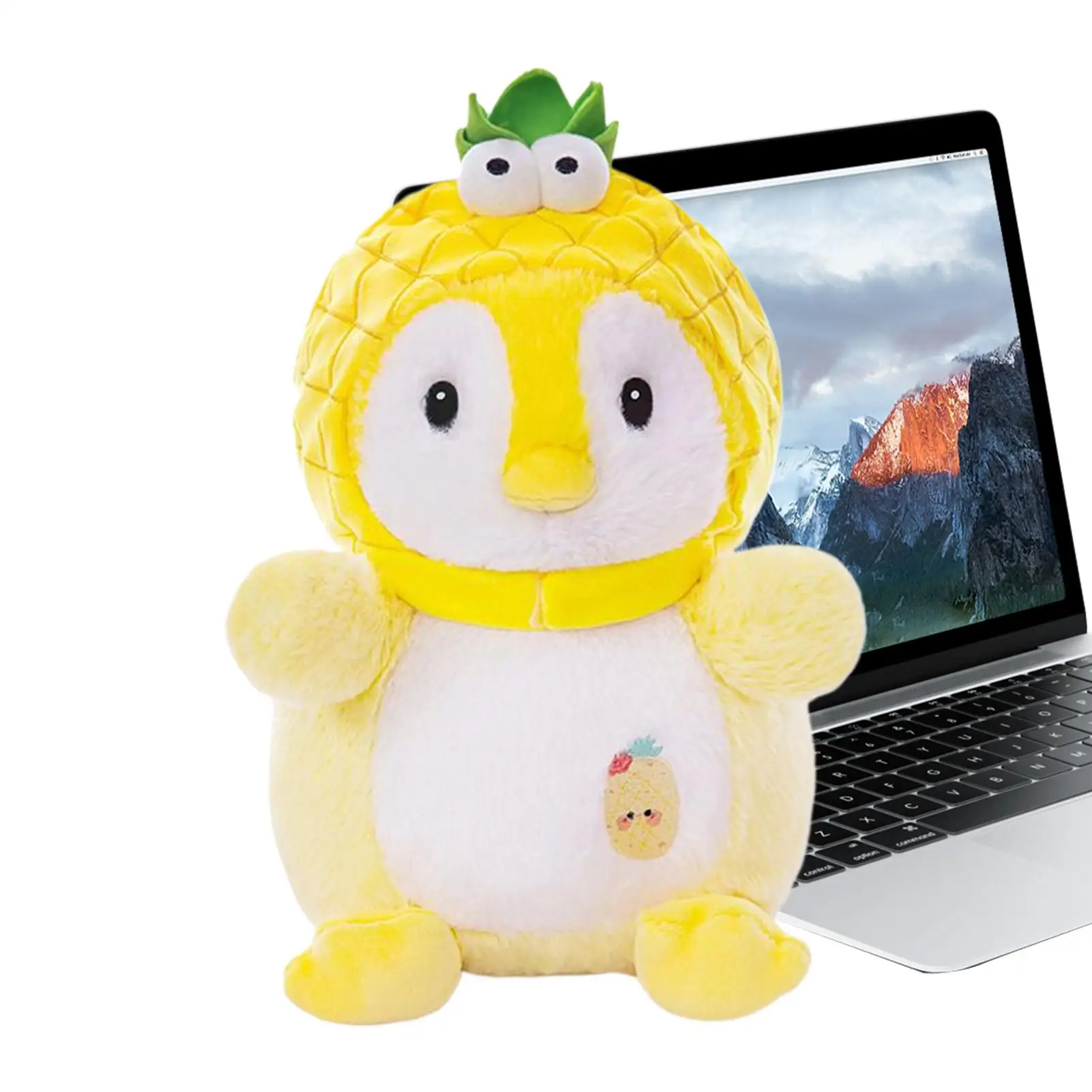 

Фаршированный пингвин, фруктовый пингвин, мультяшная кукла, плюшевая мультяшная кукла с животными для детей, подростков, взрослых, коллекционеров, игра в перед сном, детская комната