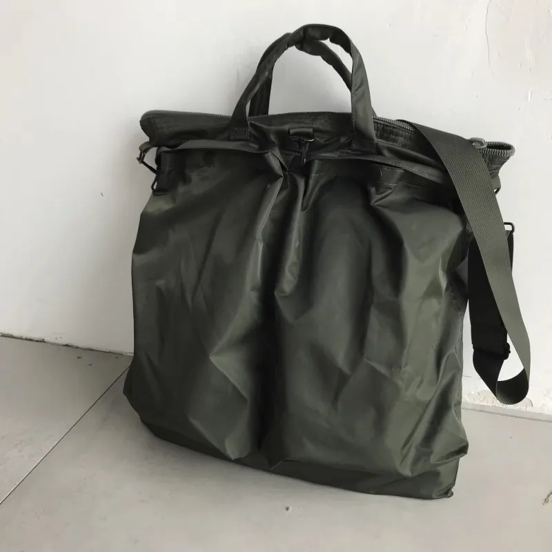 U.S. Military Jumbo Helmet Handbag Men Bag Vintage Jet fighter