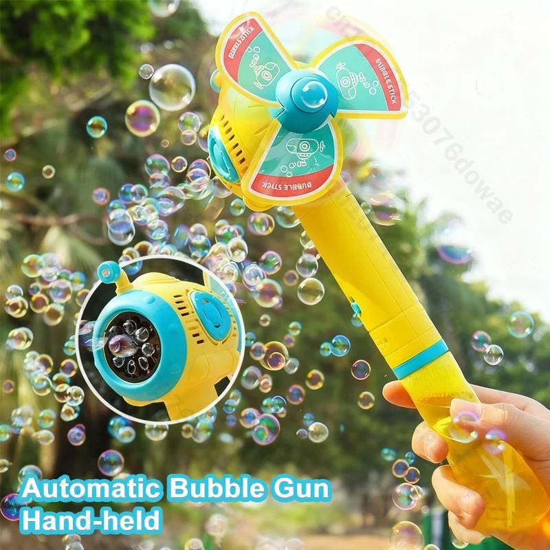 자동 버블건 어린이용 휴대용 장난감 버블 머신 잠수함 모양 비눗방울 기계 야외 파티 게임 어린이 크리스마스 선물