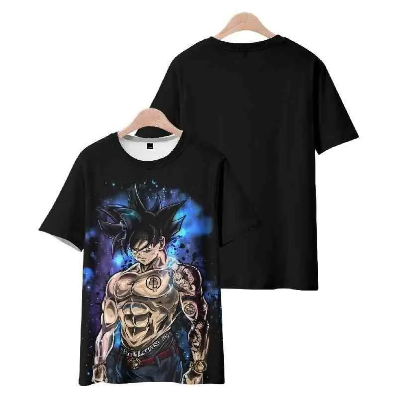 

Popular Dragon Ball Sweater 2025 T Shirt 3D Digital Printing Men's Pullover Men's and Women's Fashion Hip Hop Shotr Sleeves