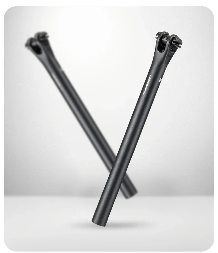 RYET Sattelstütze aus Kohlefaser, 27,2/31,6 mm, 400 mm, leicht, matt, für Rennrad, MTB, Fahrrad, Sattelstütze für Radfahren, Fahrradsattelklemme – Detail 10