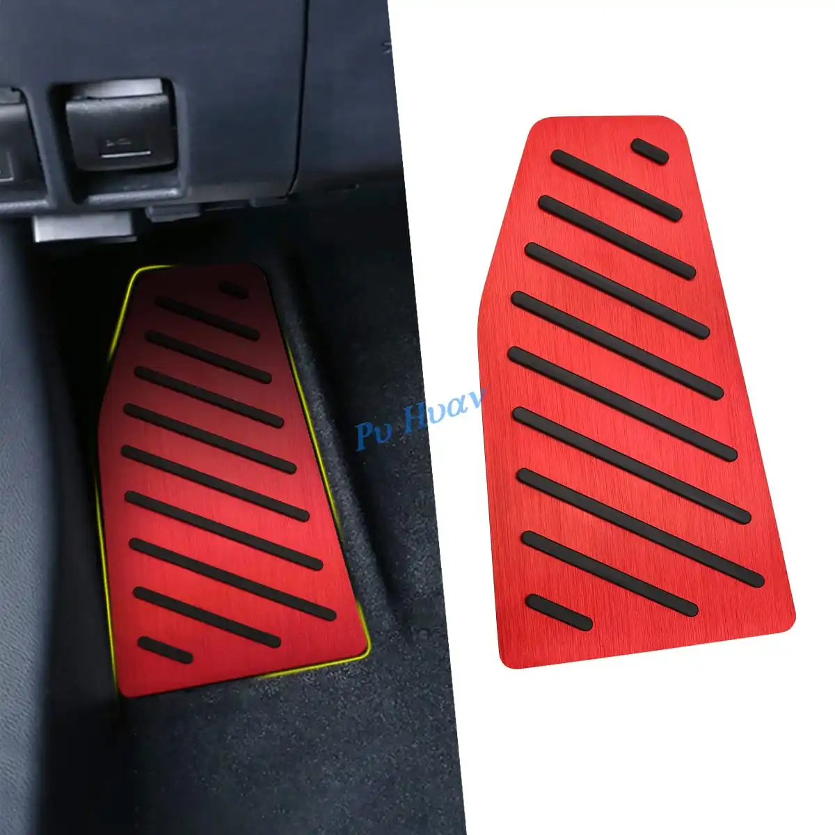 Footrest Dead Pedal Pad Cover Trim for Toyota RAV4 Venza Lexus NX RX 250 350 350h 450h 500h