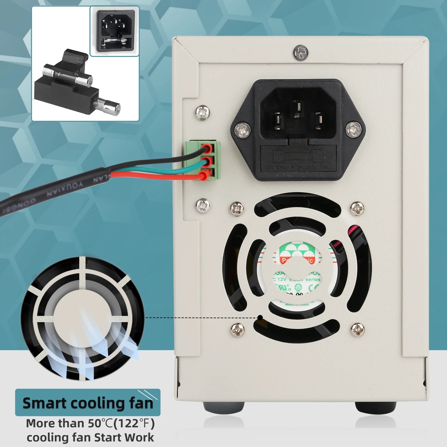 Imagem -02 - Hspy-fonte de Alimentação Digital Programável Ajustável de Dígitos dc Interruptor de Laboratório 1000v 0.1a 0.2a 0.3a1500v 0.2a 0.5a