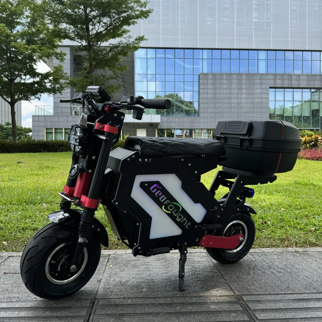 

Fast 60-70MPH 72V 10000W Double Motor Electric Bike Scooter Adults Long Range 50AH 14 Inch Fat Tire Offroad E Bike Motorcycle