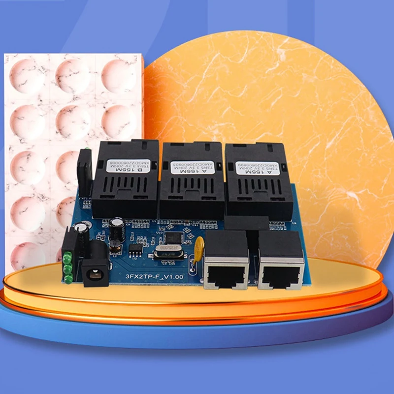 Uscita interruttore POE inverso 10/100M Alimentazione 12V per alimentatore Epon e Gpon a 3 porte RPOE 12V-24V Spina UE durevole facile da usare