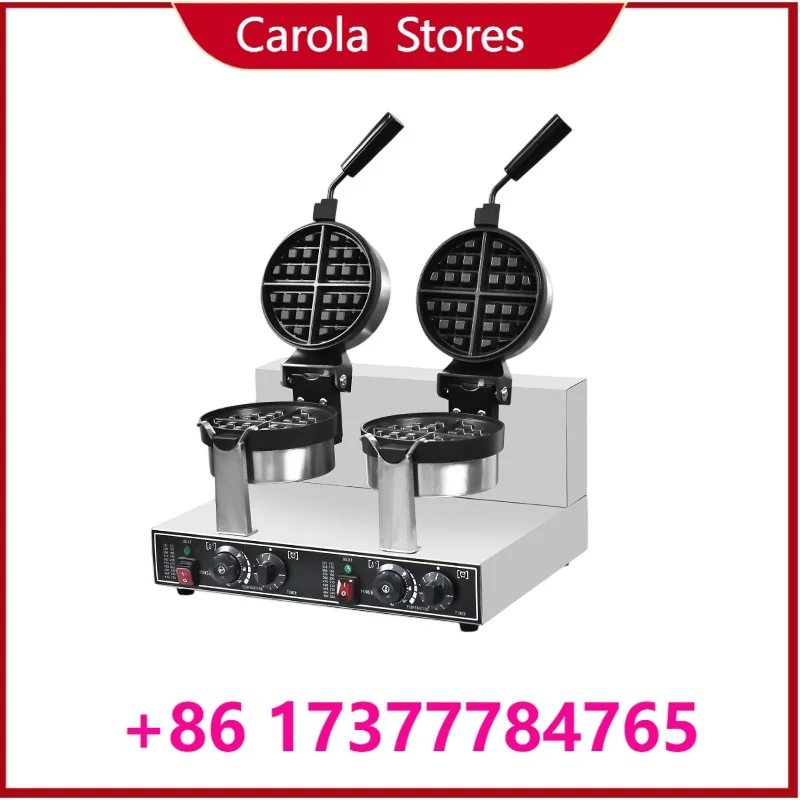 Food tools Commercial Waffle Maker hine Double Rotary Mini Beian Waffle Maker Professional Wholesale Waffle M