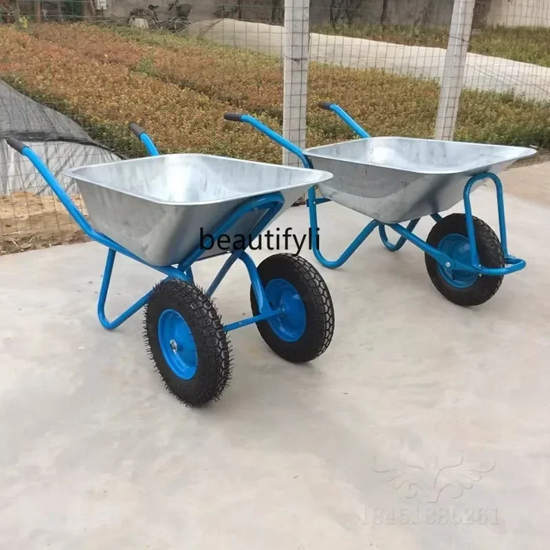 

Z189 AY Wheelbarrow construction site agricultural sand construction dump garbage handling two-wheeled trolley